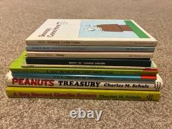 Peanuts / Charlie Brown 24 Book Lot Set Charles M Schulz RARE Snoopy