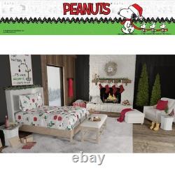 Peanuts Charlie Brown Bedding Super Soft 100 Cotton Flannel Sheet Set Queen