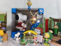 Peanuts Charlie Brown Christmas Pageant Mini Figure Nativity Set Concert Choir +
