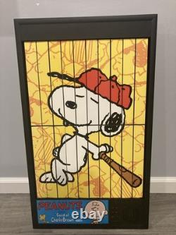 Peanuts Charlie Brown & Snoopy Baseball Animated Art Power Pictures New
