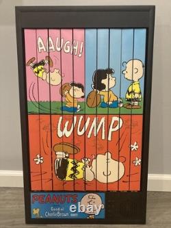 Peanuts Charlie Brown & Snoopy Baseball Animated Art Power Pictures New