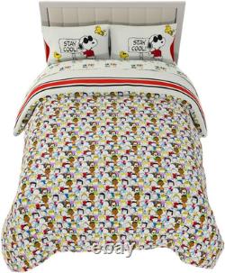 Peanuts Charlie Brown & Snoopy Classic Pals Sheet Set Full Size