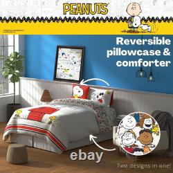Peanuts Charlie Brown & Snoopy Classic Pals Sheet Set Full Size