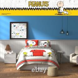 Peanuts Charlie Brown & Snoopy Full Size Comforter Set//