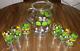 Peanuts Charlie Brown Snoopy Lucy's Lemonade Stand Glass Pitcher & 6 Glasses Set
