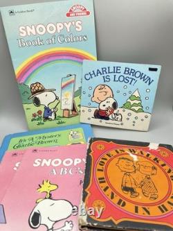 Peanuts Charlie Brown Snoopy Vintage Book Lot 48 Books