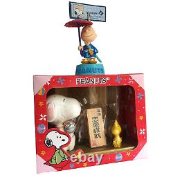 Peanuts Charlie Brown Snoopy Woodstock Cosplay Smaller Figures Combo Set Vintage