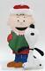 Peanuts Charlie Brown And Snoopy Singing Carols Tinsel-light Display Yard Decor