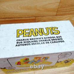 Peanuts Charlie Brown's interactive school bus Snoopy