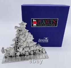 Peanuts Collection Seagull Pewter Christmas Tree Figure Snoopy Charlie Brown