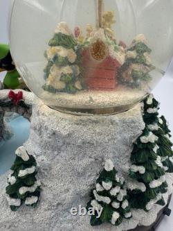 Peanuts Danbury Mint The Ultimate Snow Globe 2012 Super Rare! READ