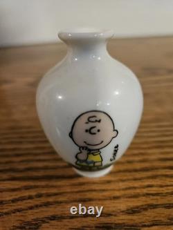 Peanuts / Determined Miniature Vases Snoopy, Charlie Brown, Linus, Lucy