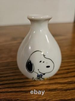 Peanuts / Determined Miniature Vases Snoopy, Charlie Brown, Linus, Lucy