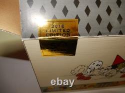 Peanuts Gallery Snoopy I GOT A ROCK 2016 Ltd Ed figurine HALLOWEEN in BOX