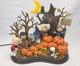 Peanuts Gang Danbury Mint Welcome Great Pumpkin Lighted Sculpture Works With Box