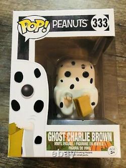 Peanuts Halloween Funko POP Set Ghost Charlie Brown Witch Lucy Snoopy Vaulted