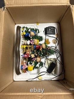 Peanuts Holiday Collection Christmas Display Snoopy Charlie Brown Woodstock