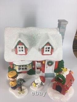 Peanuts Holiday Gift Set Department 56 Traditions Charlie Brown Snoopy Woodstoc