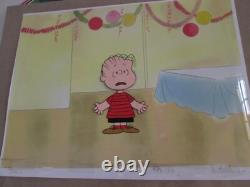 Peanuts Linus Cel 1983 Charlie Brown & Snoopy Show Great image