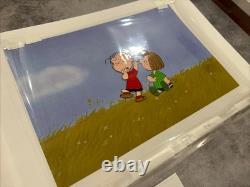 Peanuts Linus & the Blanket Linus & Peppermint Patty Sequence of 3x Prod. Cels