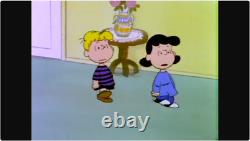 Peanuts Lucy Loves Schroeder 1983 Animation KeyMaster Background Original Art