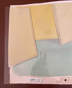 Peanuts Lucy Loves Schroeder 1983 Animation KeyMaster Background Original Art