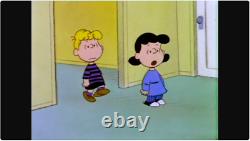 Peanuts Lucy Loves Schroeder 1983 Animation KeyMaster Background Original Art