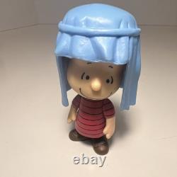 Peanuts Nativity Scene 9pc Figurine Set Snoopy Woodstock Charlie Brown Lucy 2007