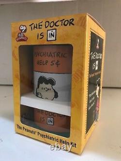 Peanuts Psychiatric Help Kit the Doctor is in Lucy Charlie Brown Snoopy