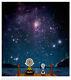 Peanuts Snoopy Charlie Brown Limited Edition Stars Giclee Print Printers Proof