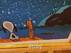 Peanuts SNOOPY Charlie Brown Limited Edition STARS Giclee Print Printers Proof