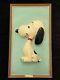 Peanuts Snoopy 3-d Plaque Molded Wall Art 1965 Charlie Brown Character