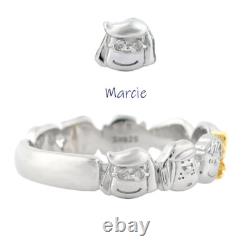 Peanuts Snoopy All Stars Ring SV925 Charlie Brown Woodstock Lucy Sally Japan New