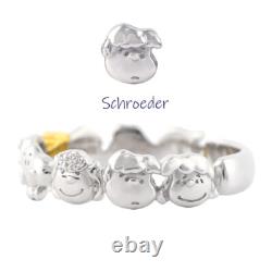 Peanuts Snoopy All Stars Ring SV925 Charlie Brown Woodstock Lucy Sally Japan New