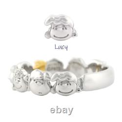 Peanuts Snoopy All Stars Ring SV925 Charlie Brown Woodstock Lucy Sally Japan New