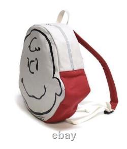Peanuts Snoopy CHARLIE BROWN Canvas Rucksack Day Pack Cotton