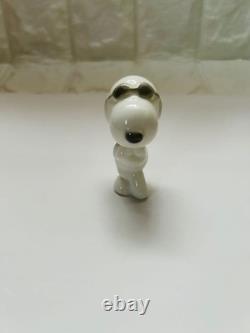 Peanuts Snoopy Ceramic Mini Figure Figurine Lot of 8 Charlie Brown Japan
