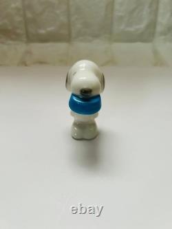 Peanuts Snoopy Ceramic Mini Figure Figurine Lot of 8 Charlie Brown Japan