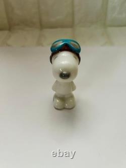 Peanuts Snoopy Ceramic Mini Figure Figurine Lot of 8 Charlie Brown Japan