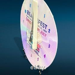 Peanuts Snoopy Charlie Brown 1997 Beaglefest Wall Clock Limited Edition 21.5cm