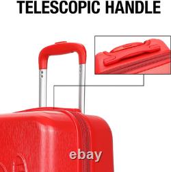 Peanuts Snoopy & Charlie Brown 20 Red Hardside Spinner Luggage for Fans