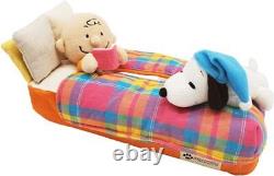 Peanuts Snoopy & Charlie Brown Beds Cover Nakajima Corporation New Japan