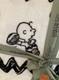 Peanuts Snoopy Charlie Brown Football Full Queen Plush Blanket 90x90 Nwt Htf