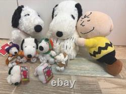 Peanuts Snoopy Charlie Brown Plush Keychain Toy Character Figure Gift Accessori