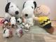 Peanuts Snoopy Charlie Brown Plush Keychain Toy Character Figure Gift Accessori