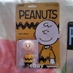 Peanuts Snoopy Charlie Brown Sally Lucy Reaction Figure Set Unopened