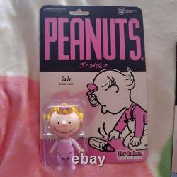 Peanuts Snoopy Charlie Brown Sally Lucy Reaction Figure Set Unopened