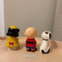 Peanuts Snoopy Charlie Brown Salt and Pepper Set Afternoon Tea Living Japan