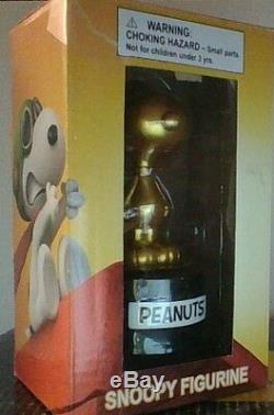 Peanuts Snoopy Charlie Brown The Peanuts Movie Oscar Figurine Extremly Rare