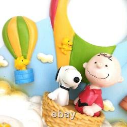 Peanuts Snoopy Charlie Brown Woodstock Perpetual Calendar Balloon Adventure Rare